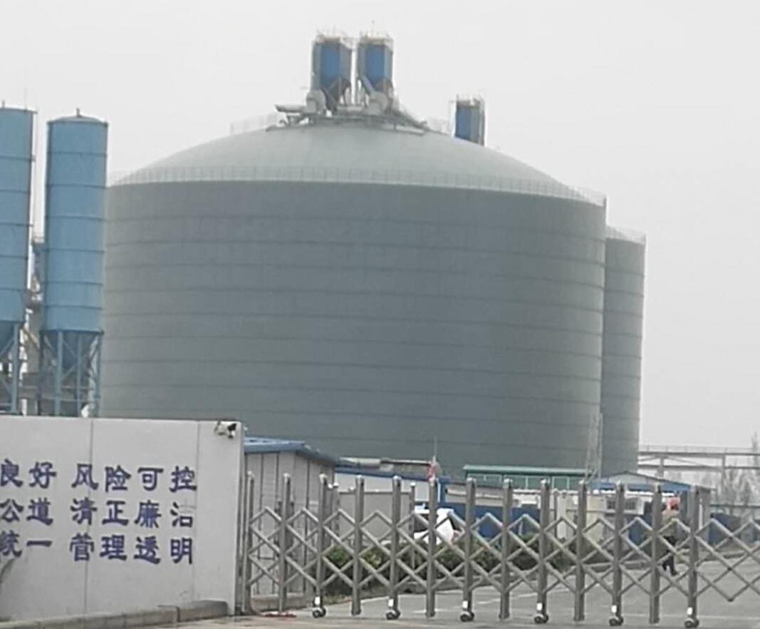 麻城4万吨粉煤灰储存库