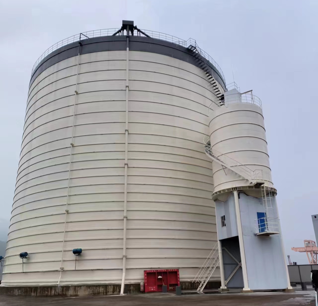 麻城10万吨水泥钢板库