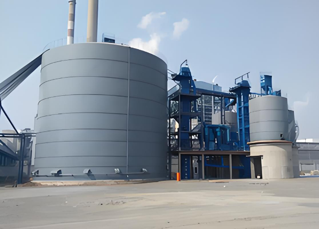 麻城1万吨钢板仓