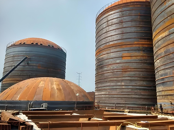 麻城焦粉钢板仓